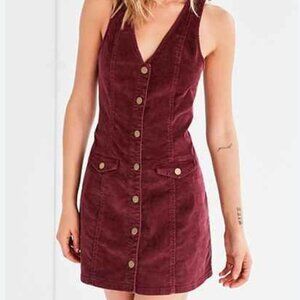 Urban Outfitters Cooperative Corduroy Dress Medium